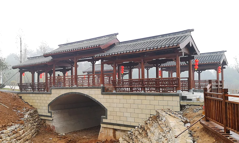 传统廊桥建筑形制与木构细部参考